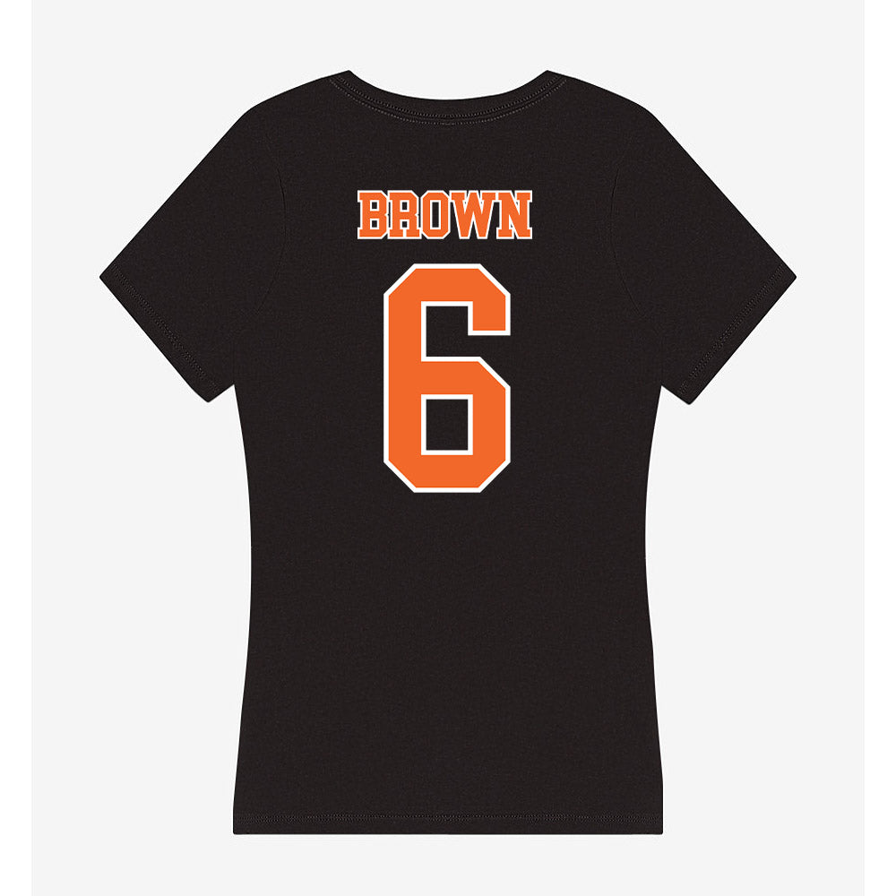 Clemson - NCAA Football : Tyler Brown - Women's V-Neck T-Shirt-1