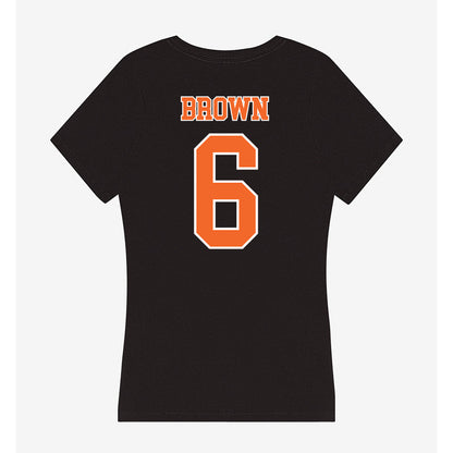 Clemson - NCAA Football : Tyler Brown - Women's V-Neck T-Shirt-1