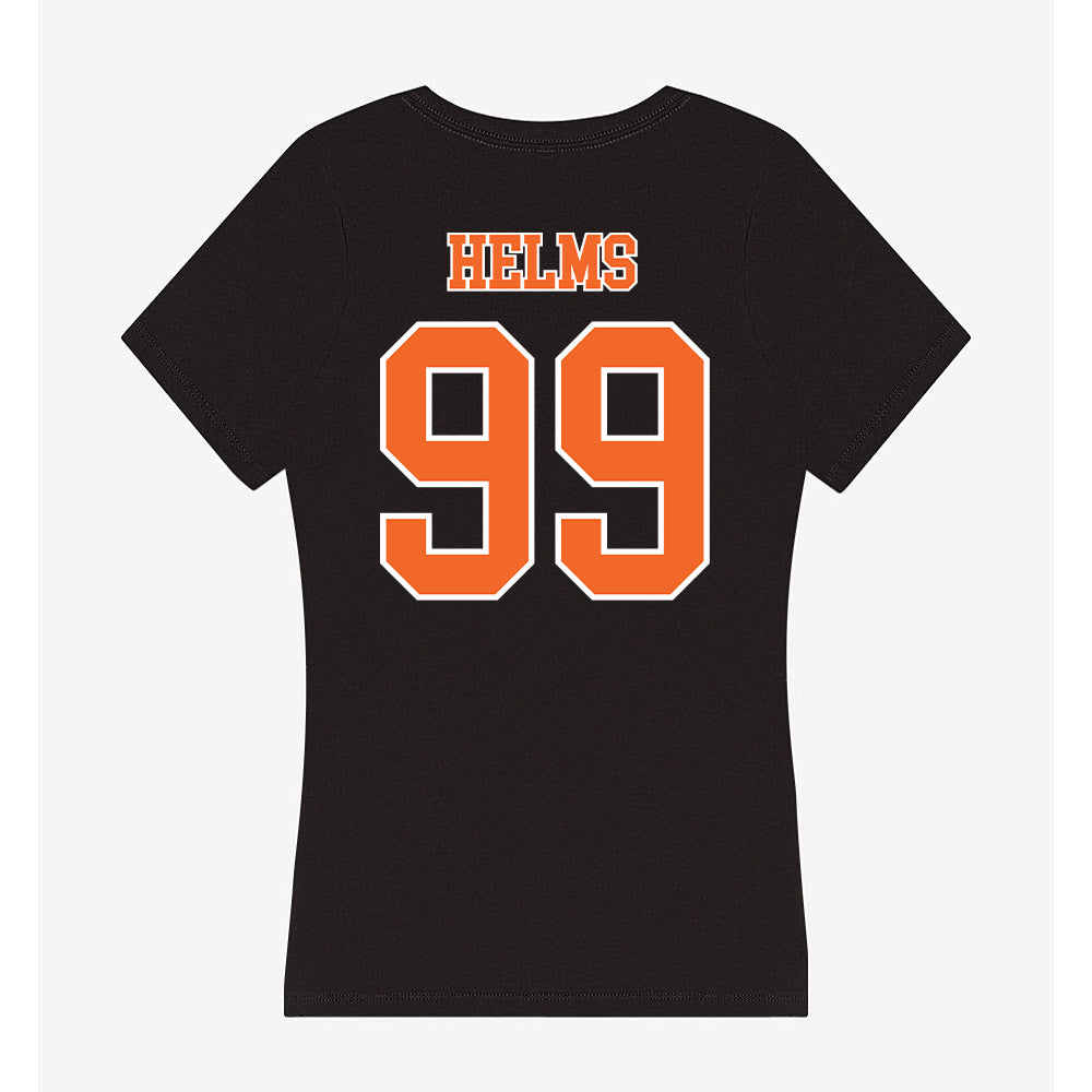 Clemson - NCAA Football : Hunter Helms - Women's V-Neck T-Shirt-1