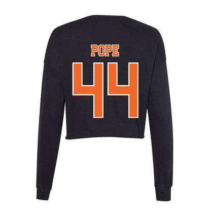 Clemson - NCAA Football : Banks Pope - Women's Cropped Crew Fleece-1