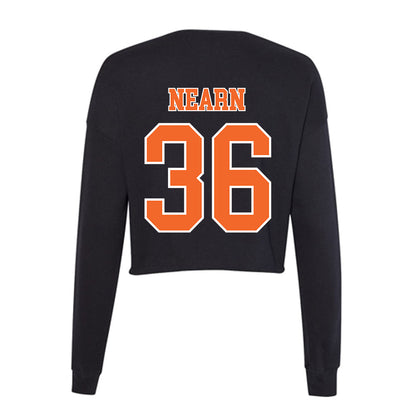 Clemson - NCAA Football : Peter Nearn - Women's Cropped Crew Fleece-1