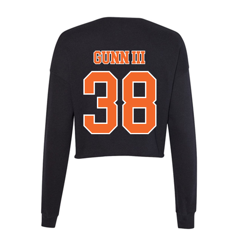 Clemson - NCAA Football : Robert Gunn III - Women's Cropped Crew Fleece-1