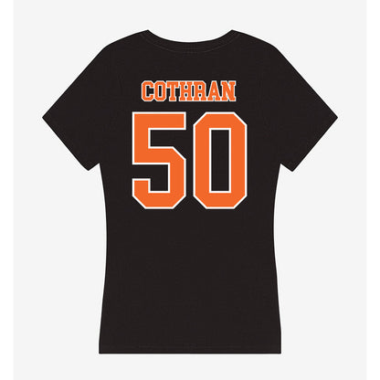 Clemson - NCAA Football : Fletcher Cothran - Women's V-Neck T-Shirt-1