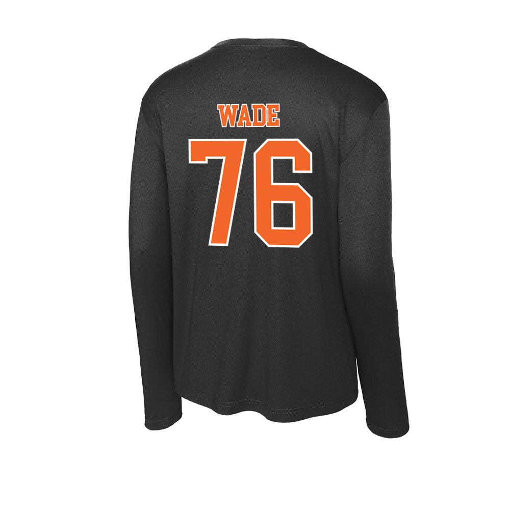 Clemson - NCAA Football : Mason Wade - Activewear Long Sleeve T-Shirt-1