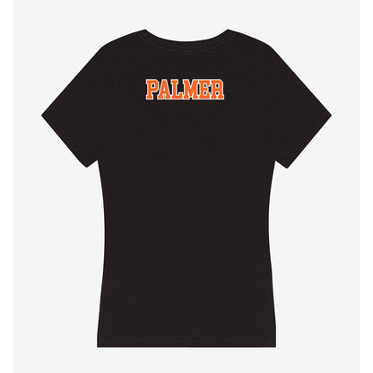 Clemson - NCAA Men's Track & Field : Isaiah Palmer - Women's V-Neck T-Shirt-1