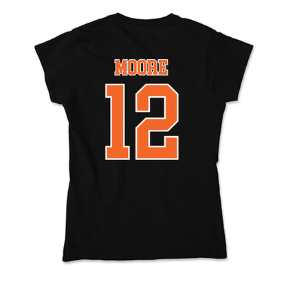 Clemson - NCAA Women's Basketball : Mia Moore - Soft Style Women’s T-Shirt-1