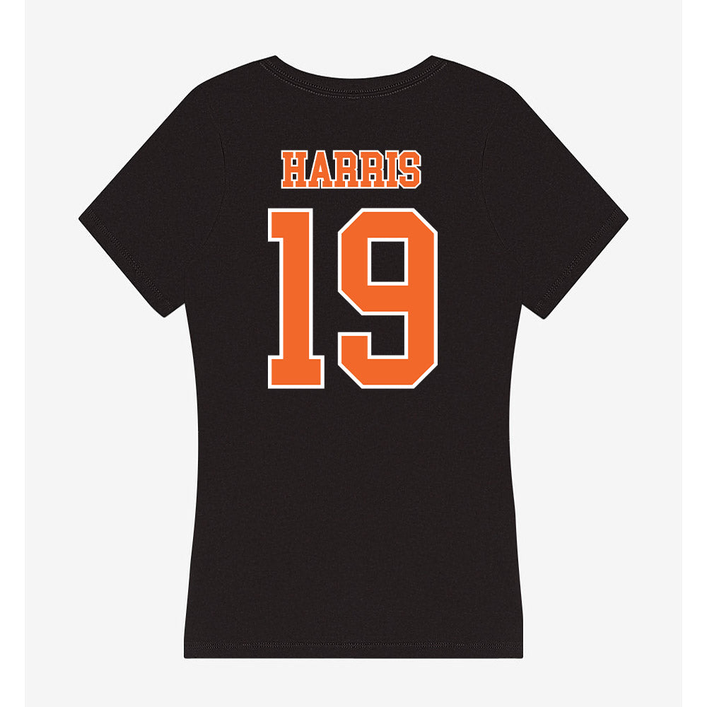 Clemson - NCAA Women's Soccer : Juju Harris - Women's V-Neck T-Shirt-1