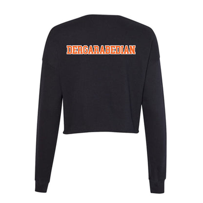 Clemson - NCAA Women's Rowing : Addison DerGarabedian - Women's Cropped Crew Fleece-1