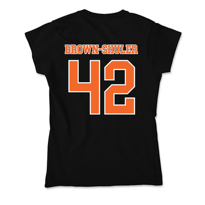 Clemson - NCAA Football : Hevin Brown-Shuler - Soft Style Women’s T-Shirt-1