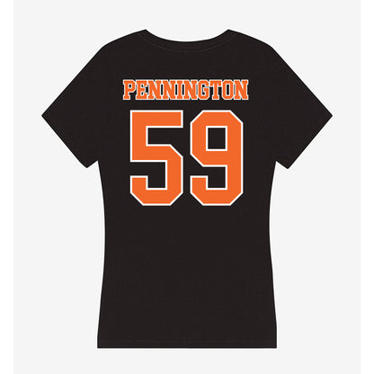 Clemson - NCAA Football : Dietrick Pennington - Women's V-Neck T-Shirt-1