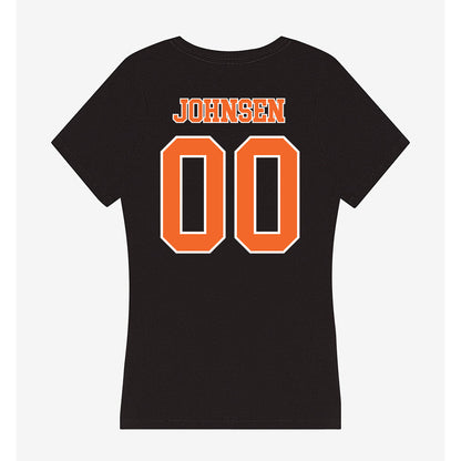 Clemson - NCAA Softball : Jordyn Johnsen - Women's V-Neck T-Shirt-1