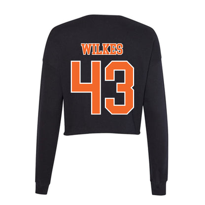 Clemson - NCAA Football : Billy Wilkes - Women's Cropped Crew Fleece-1