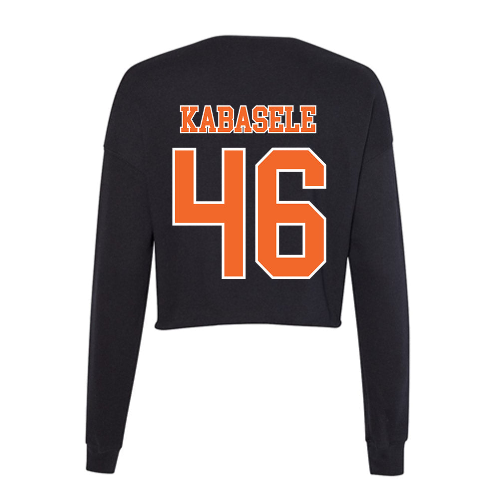 Clemson - NCAA Football : Philippe Kabasele - Women's Cropped Crew Fleece-1