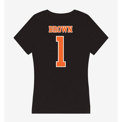 Clemson - NCAA Football : Max Brown - Women's V-Neck T-Shirt-1