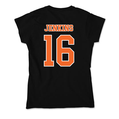Clemson - NCAA Women's Soccer : Jolie Jenkins - Soft Style Women’s T-Shirt-1