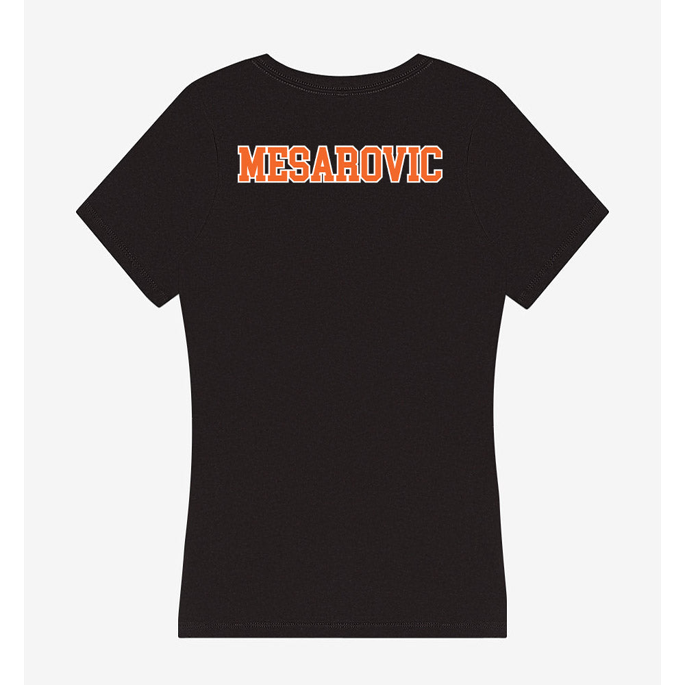 Clemson - NCAA Men's Tennis : Marko Mesarovic - Women's V-Neck T-Shirt-1