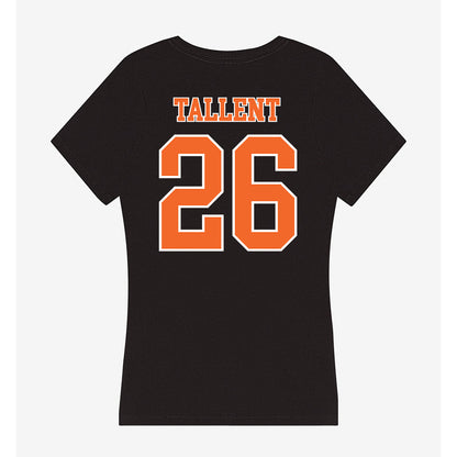 Clemson - NCAA Baseball : Casey Tallent - Women's V-Neck T-Shirt-1