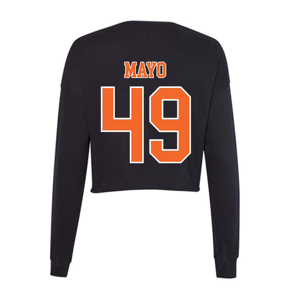 Clemson - NCAA Football : Darien Mayo - Women's Cropped Crew Fleece-1