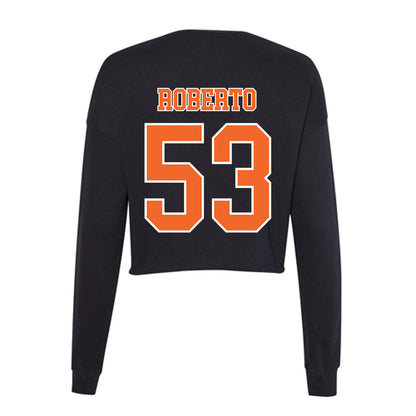 Clemson - NCAA Football : Joseph Roberto - Women's Cropped Crew Fleece-1