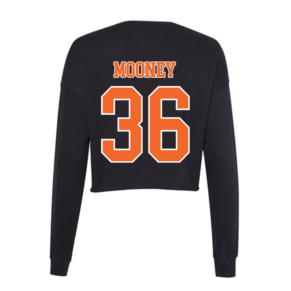 Clemson - NCAA Women's Lacrosse : Mikaela Mooney - Women's Cropped Crew Fleece-1