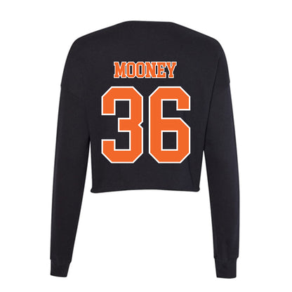 Clemson - NCAA Women's Lacrosse : Mikaela Mooney - Women's Cropped Crew Fleece-1