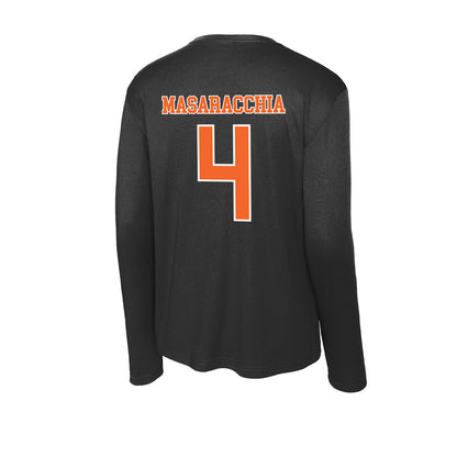 Clemson - NCAA Women's Lacrosse : Paris Masaracchia - Activewear Long Sleeve T-Shirt-1