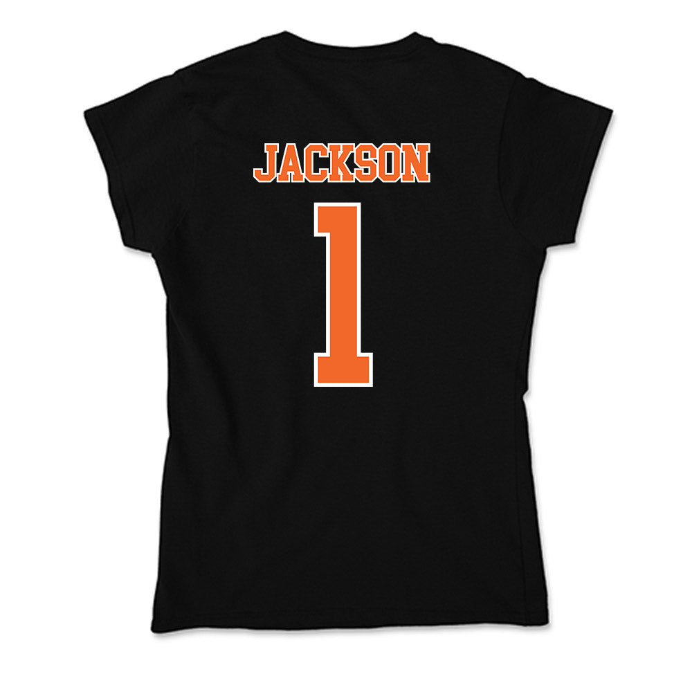 Clemson - NCAA Women's Basketball : Amaia Jackson - Soft Style Women’s T-Shirt-1