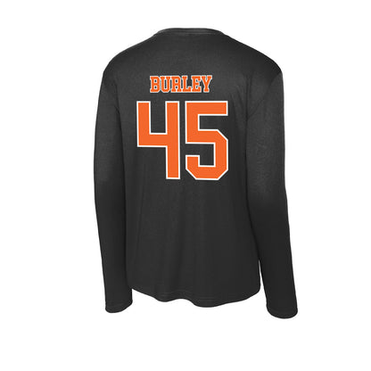 Clemson - NCAA Football : Vic Burley - Activewear Long Sleeve T-Shirt-1