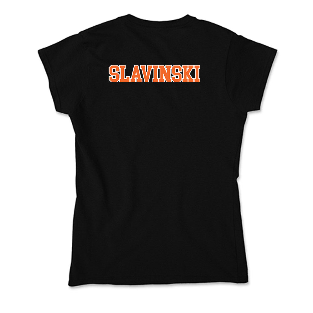 Clemson - NCAA Men's Track & Field : Blaik Slavinski - Soft Style Women’s T-Shirt-1