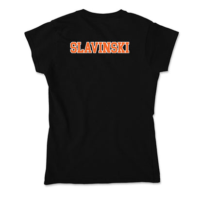 Clemson - NCAA Men's Track & Field : Blaik Slavinski - Soft Style Women’s T-Shirt-1