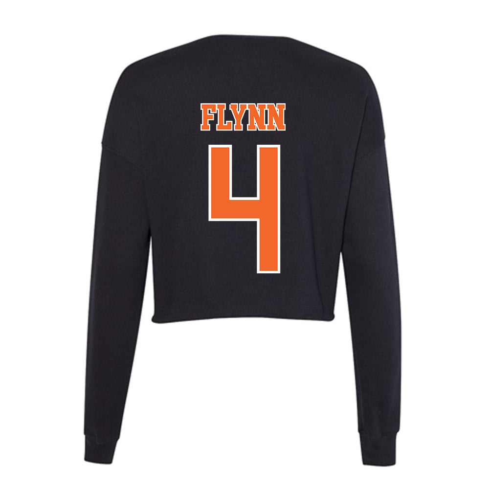 Clemson - NCAA Men's Soccer : Galen Flynn - Women's Cropped Crew Fleece-1