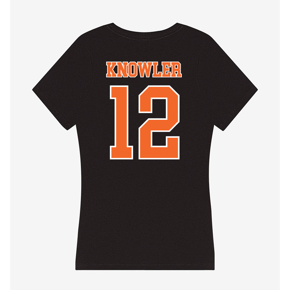 Clemson - NCAA Softball : Julia Knowler - Women's V-Neck T-Shirt-1