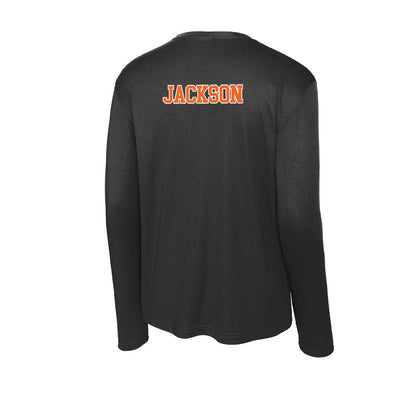 Clemson - NCAA Women's Gymnastics : Eve Jackson - Activewear Long Sleeve T-Shirt-1