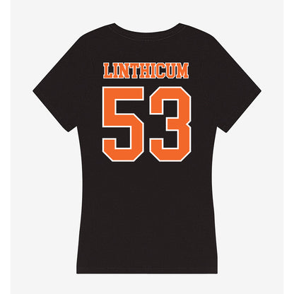Clemson - NCAA Football : Ryan Linthicum - Women's V-Neck T-Shirt-1