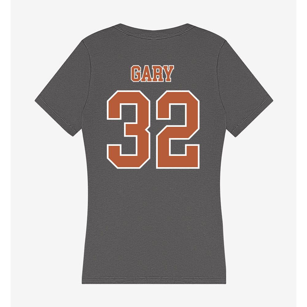 Texas - NCAA Women's Volleyball : Ramsey Gary - Women's V-Neck T-Shirt-1