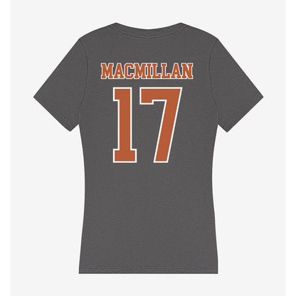 Texas - NCAA Women's Soccer : Molly MacMillan - Women's V-Neck T-Shirt-1