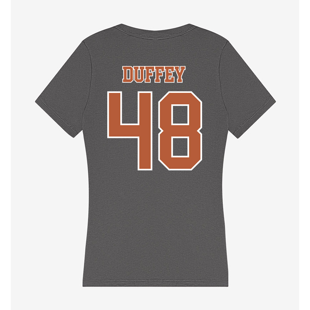 Texas - NCAA Football : Jackson Duffey - Women's V-Neck T-Shirt-1