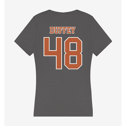 Texas - NCAA Football : Jackson Duffey - Women's V-Neck T-Shirt-1