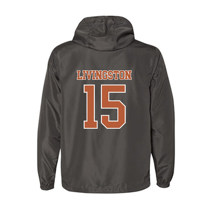 Texas - NCAA Baseball : Josh Livingston - Windbreaker-1