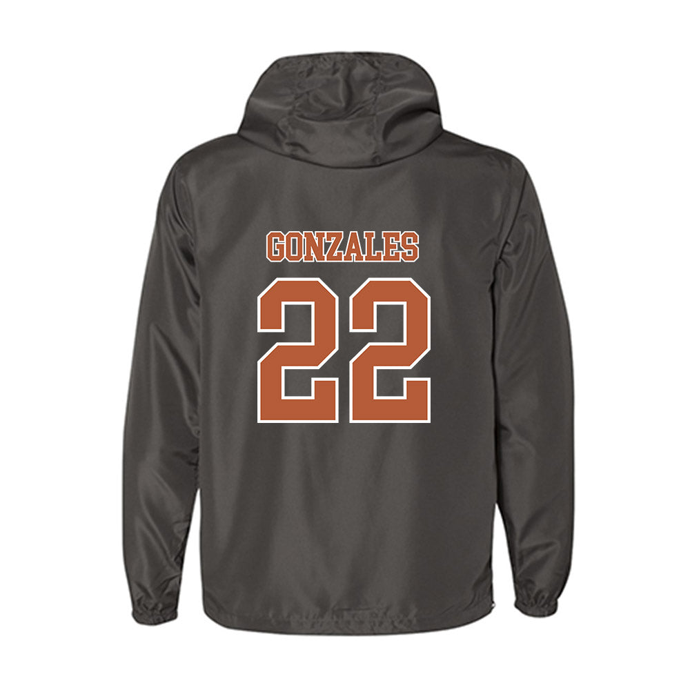 Texas - NCAA Softball : Brenlee Gonzales - Windbreaker-1