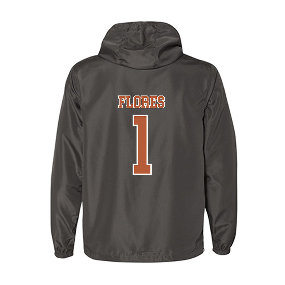 Texas - NCAA Baseball : jalin flores - Windbreaker-1