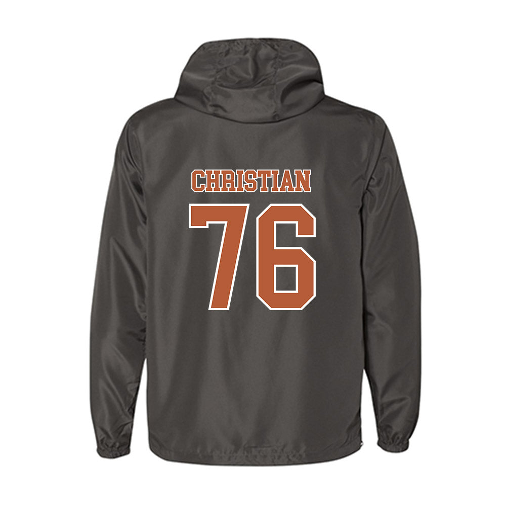 Texas - NCAA Football : Jackson Christian - Windbreaker-1