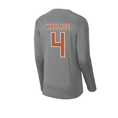 Texas - NCAA Softball : Adayah Wallace - Activewear Long Sleeve T-Shirt-1