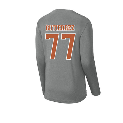 Texas - NCAA Softball : Citlaly Gutierrez - Activewear Long Sleeve T-Shirt-1