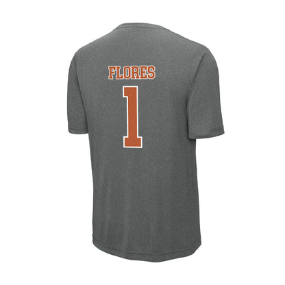Texas - NCAA Baseball : jalin flores - Activewear T-Shirt-1