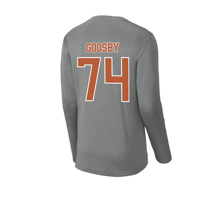 Texas - NCAA Football : Trevor Goosby - Activewear Long Sleeve T-Shirt-1