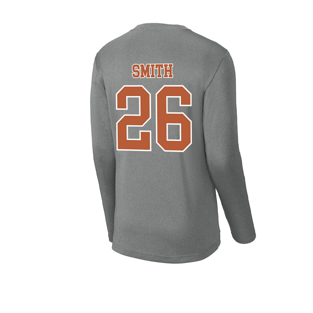 Texas - NCAA Football : Ty'Anthony Smith - Activewear Long Sleeve T-Shirt-1