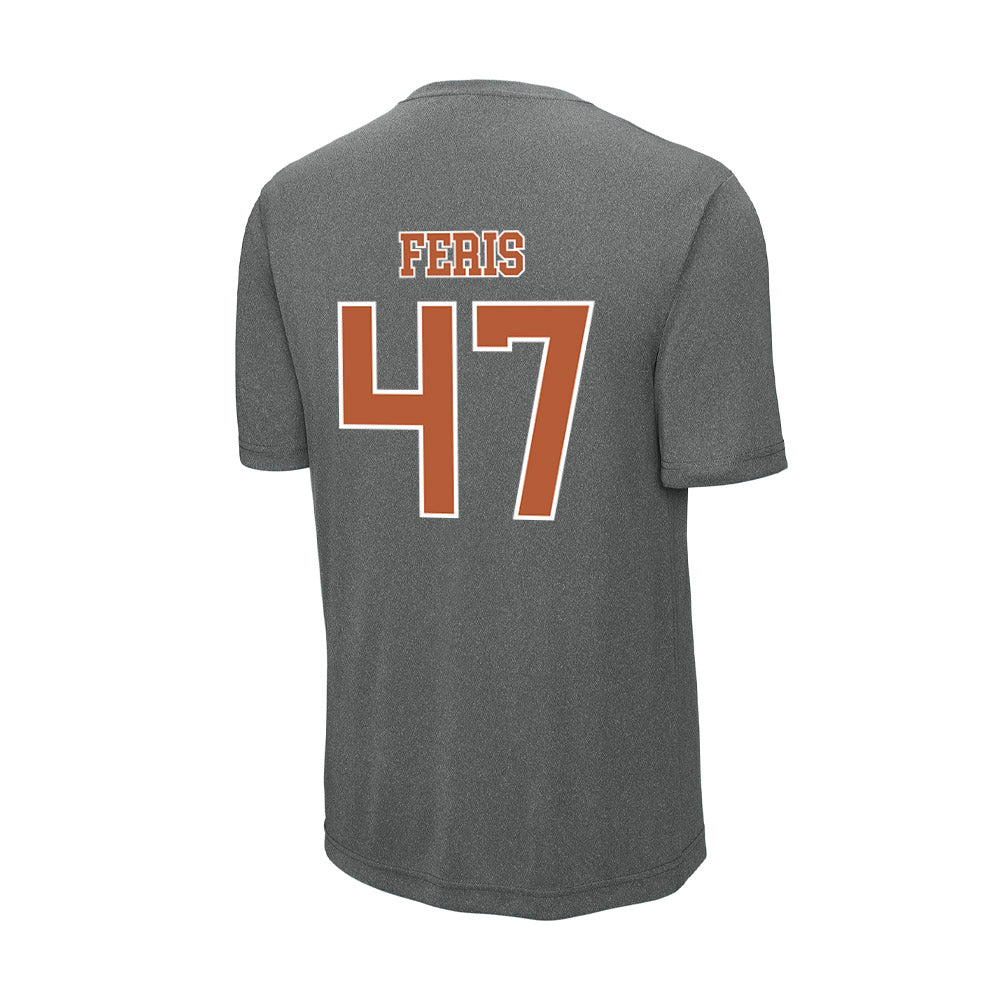 Texas - NCAA Football : Charlie Feris - Activewear T-Shirt-3