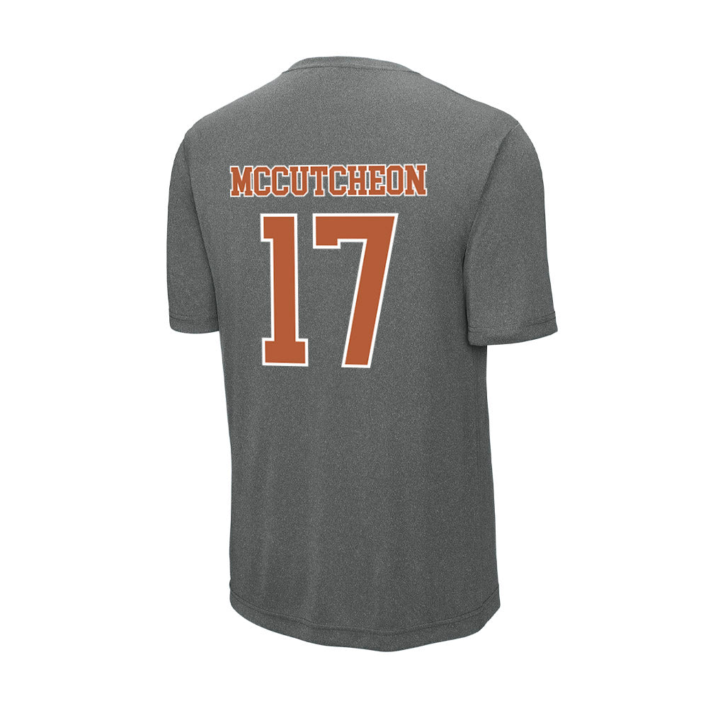 Texas - NCAA Football : Daylan Mccutcheon - Activewear T-Shirt-3