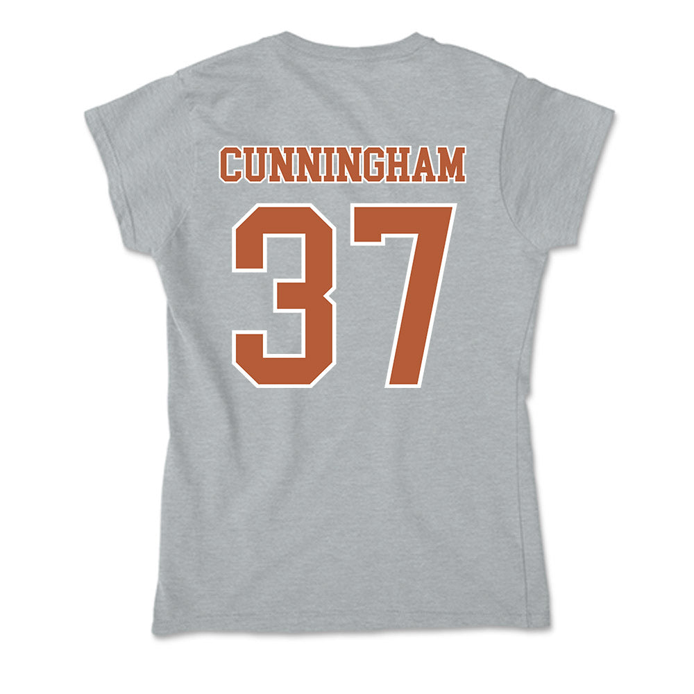 Texas - NCAA Football : Jonathan Cunningham - Soft Style Women’s T-Shirt-1